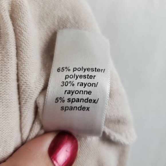 Studio Y Maurices Size Medium Pink Open Front Cardigan Sweater - Picture 5 of 6